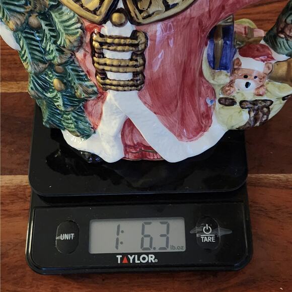 Vintage World Bazaars Santa Ceramic Pitcher / Teapot – Early 2000s - Picture 8 of 8